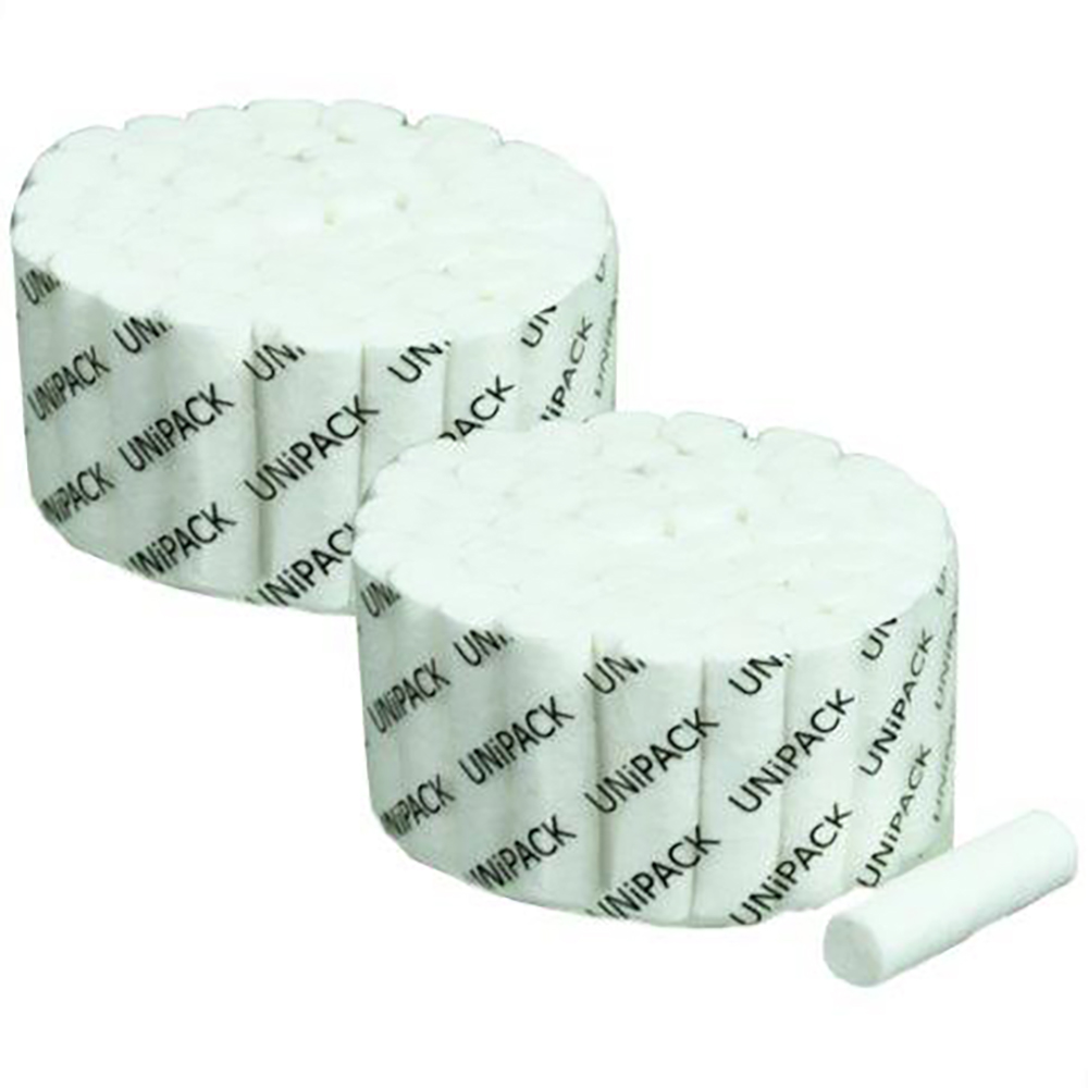 Roll Cotton Dental Non-Sterile Medium Cotton 3/8 X 1-1/2 Inch Cylindrical NonSterile (2000/BX 6BX/CS) by Dukal Corporation  ID UCR